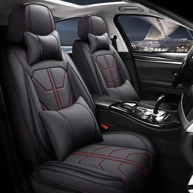 新款全汽车座垫腹全皮四季通用汽车垫全LYA包围坐肌皮革包跨境