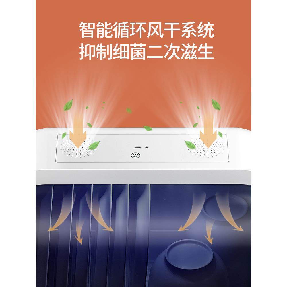 消柜毒家用碗碟收纳架小型简易柜碗厨房台式紫外沥水碗线筷收NFK