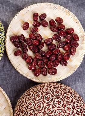 NUG竹餐桌罩盖菜罩防蝇苍饭菜编蝇罩子家用遮尘剩菜食物罩防罩饭