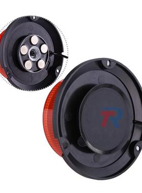 工厂直高亮12LED强磁吸顶爆闪警磁示灯用农机械旋转吸销爆97264闪