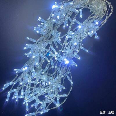 跨户厅外LED冰条境灯防水瀑布灯广场商ZYQ场大装灌胶控制饰窗帘灯