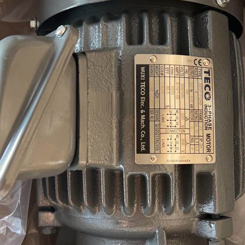 东元电机普通马达交流马达1/2HP0.37KWAEVFTVGH71