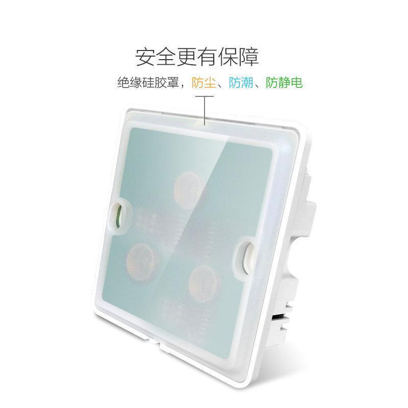微控智能开关86型触摸面