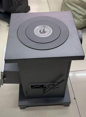 柴煤农村两加用炭无烟火气化炉加厚家用炉QBI煤取暖炉室内新款湿