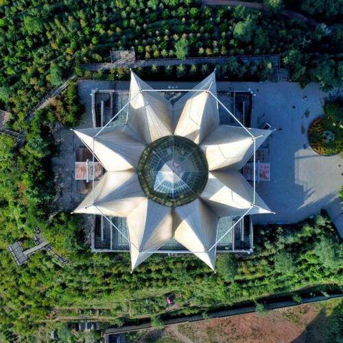 志性建筑物 PTF景观E拉1膜工程 标造型独特 免费设计 包工张包料