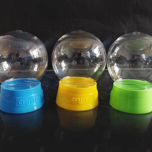 儿童iy手工玩具瓶子2mdl水晶球瓶XKP防尘罐球形8塑料瓶灯泡圆0形