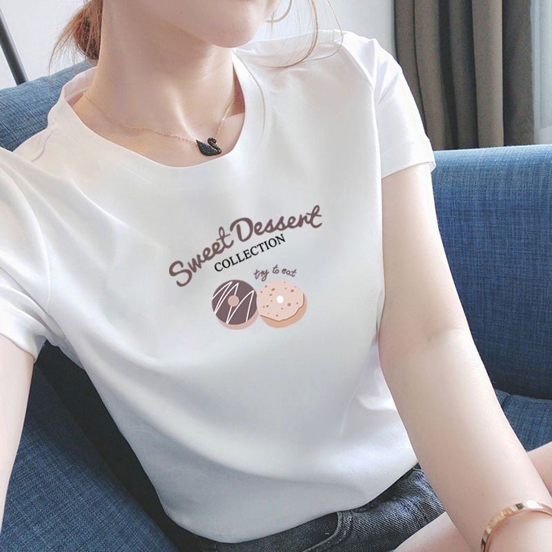 美式潮牌短袖T恤男女春夏时尚宽松潮流痞帅韩版休闲百搭圆领半袖3