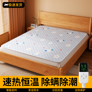 2025新款石墨烯电热毯双人双控电褥子单人家用宿舍正品官方旗舰店