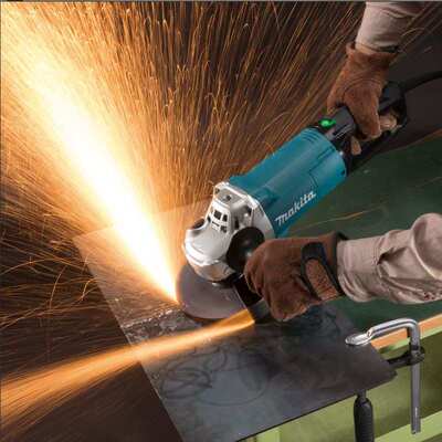 makita牧田GA7062角磨机GA9062电动磨光机手持钢材金属打磨切割机