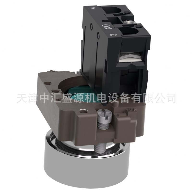 XB2B按钮开关XB2BA31C绿色按钮开关1常开ZB2BZ101C+ZB2BA3C按钮