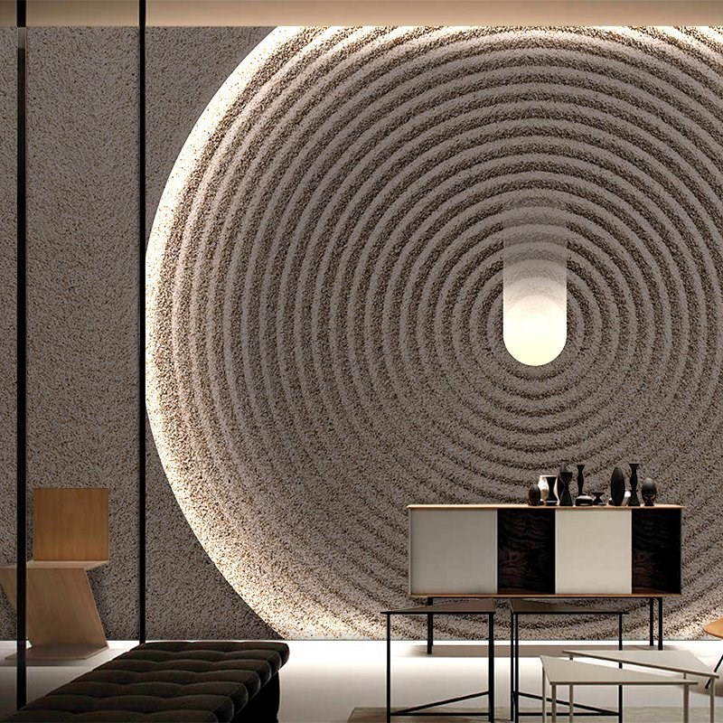 3d立体墙纸暗黑工业风客厅卧室电视墙布感视觉艺术背景墙壁纸