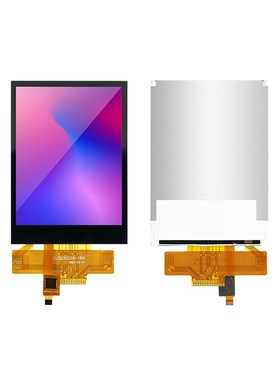 定制3.2寸LCD显示屏TFT触摸液晶屏ILI9341SPI串口18Pin焊接ST7789
