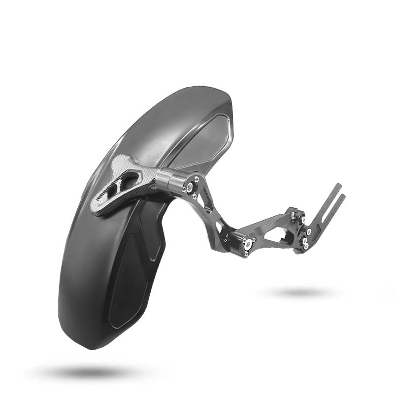 电动车通用挡泥板小牛N1/N1S改装后盾小猴子鬼火CNC可调尼龙挡水