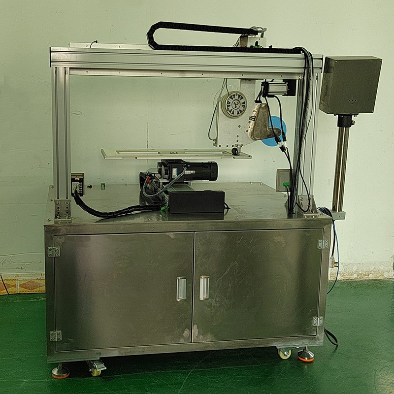 铝板塑胶板双面胶贴胶机 高速装饰条灯条灯带贴双面胶机器半自动