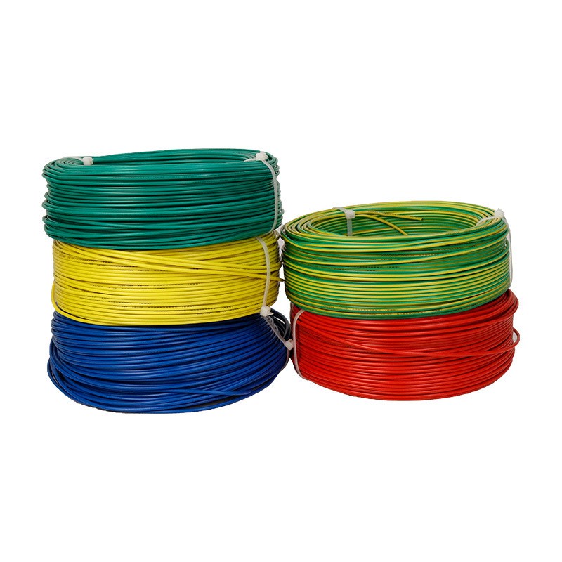 国标BV纯铜线家用1.5/2.5/4/6平方单芯铜芯硬线 阻燃家装电线