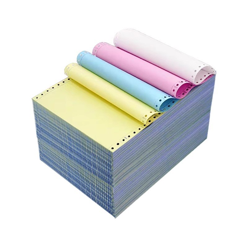 东林500页三联电脑针式打印纸一二三等分出库发货送货清单连打纸