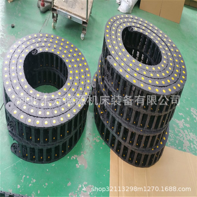 零售小型工程尼龙拖链  15*30GCTL半封闭小型塑料桥式坦克链