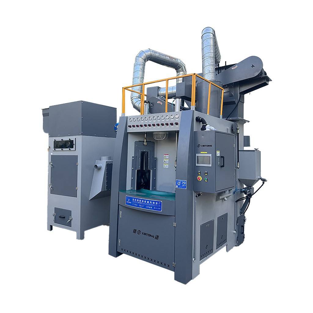 玻璃器皿雕刻自动喷砂机高尔夫球杆碳纤维管粗化转盘式自动喷砂机