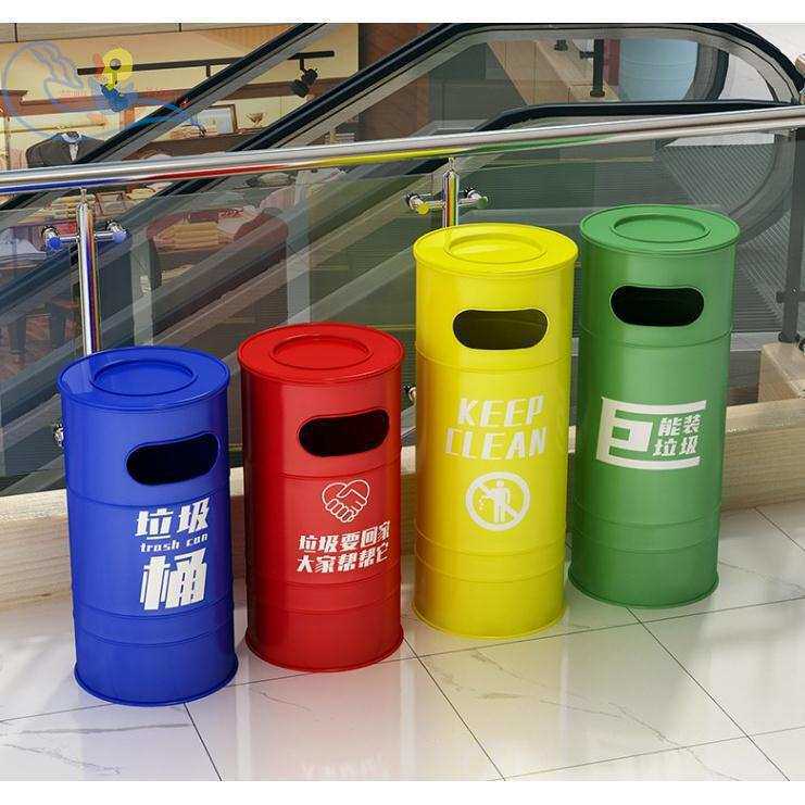 油桶垃圾桶酒吧大号垃圾分类汽油桶个性创意美式工业风网红奶茶店