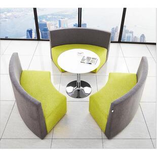 洽谈区沙发弧形沙发半圆沙发酒店等候区沙发接待区座谈区沙发