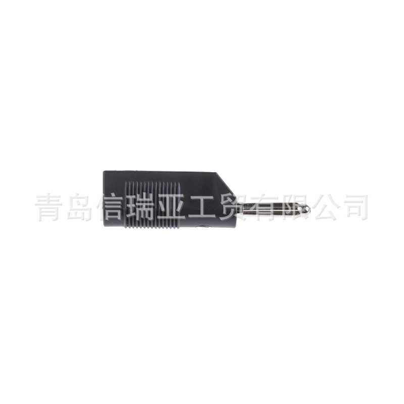 Hirschmann 4 mm黑色738-884 黑色60V镀镍插头930729100香蕉插头