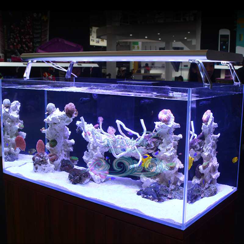 P牌极光交火灯盘T5HO/LED海水珊瑚灯具淡水水草灯具鱼缸水族灯具