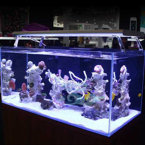 P牌极光交火灯盘T5HO/LED海水珊瑚灯具淡水水草灯具鱼缸水族灯具