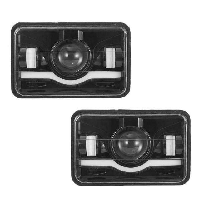 新款 波浪款5英寸牧马人大灯方形4x6 汽车led大灯货车皮卡5寸方灯,玩具/童车/益智/积木/模型,毛绒/玩偶/公仔/布艺类玩具,淘宝优惠券,粉丝福利购,淘宝优惠卷