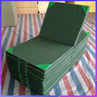 运动馆三折四折五折珍珠棉体操垫折叠 PVC布舞蹈海绵体操垫