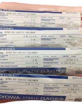 KYOWA共和小型防水箔式应变片KFWS-2N-120-C1-16L3M2R