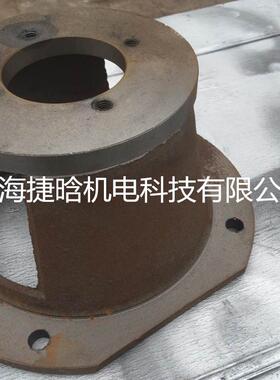 铸铁泵套5.5KW电机YB1叶片液压油泵法兰支架钟形罩 连轴器