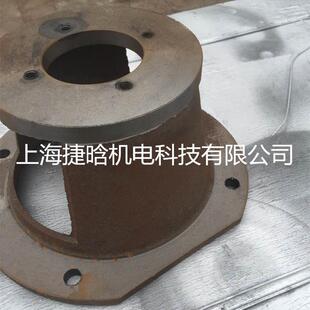 铸铁泵套5.5KW电机YB1叶片液压油泵法兰支架钟形罩 连轴器