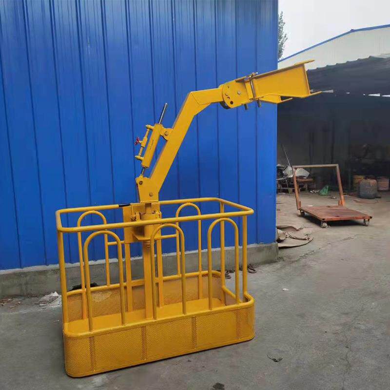 建筑外墙高空旋转吊篮 吊车吊篮 自动调节平衡吊车顶框厂家供应
