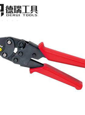 HS-1MA/2MA小型裸端子压线钳SC/SNB/RNB非绝缘端子钳棘轮式压接钳