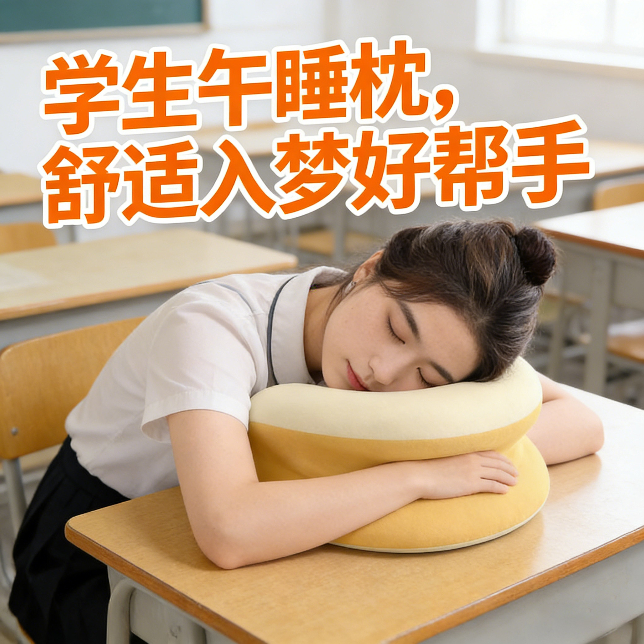 教室午休枕趴睡枕教室趴桌午睡神器儿童午休睡觉小学生专用趴睡枕,居家布艺,午睡枕,淘宝优惠券,粉丝福利购,淘宝优惠卷