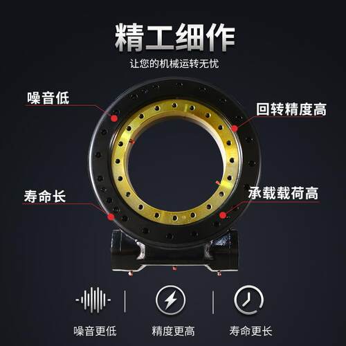 SE17-102-HR回转驱动装置高空作业车蜗轮蜗杆减速机混凝土泵车驱