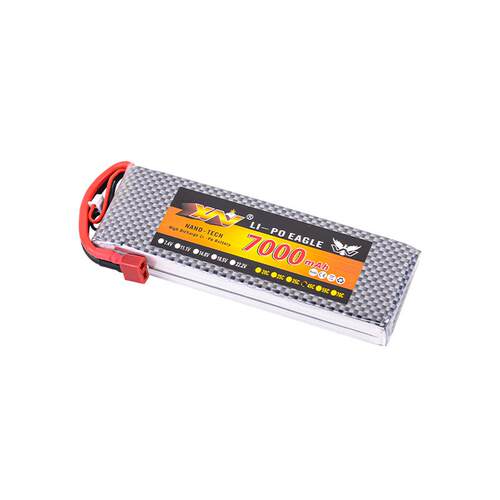 鹰王电池2S 7.4V 7000mAh 45C车模船模RC遥控车高倍率航模电池组