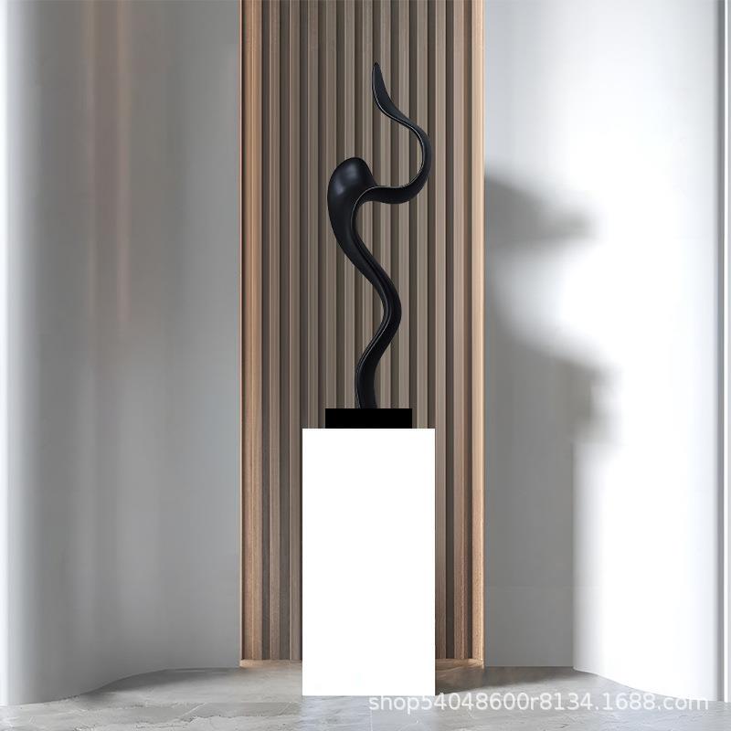 玄关摆件家居客厅创意抽象玻璃钢雕塑艺术品酒店大堂楼梯过道装饰