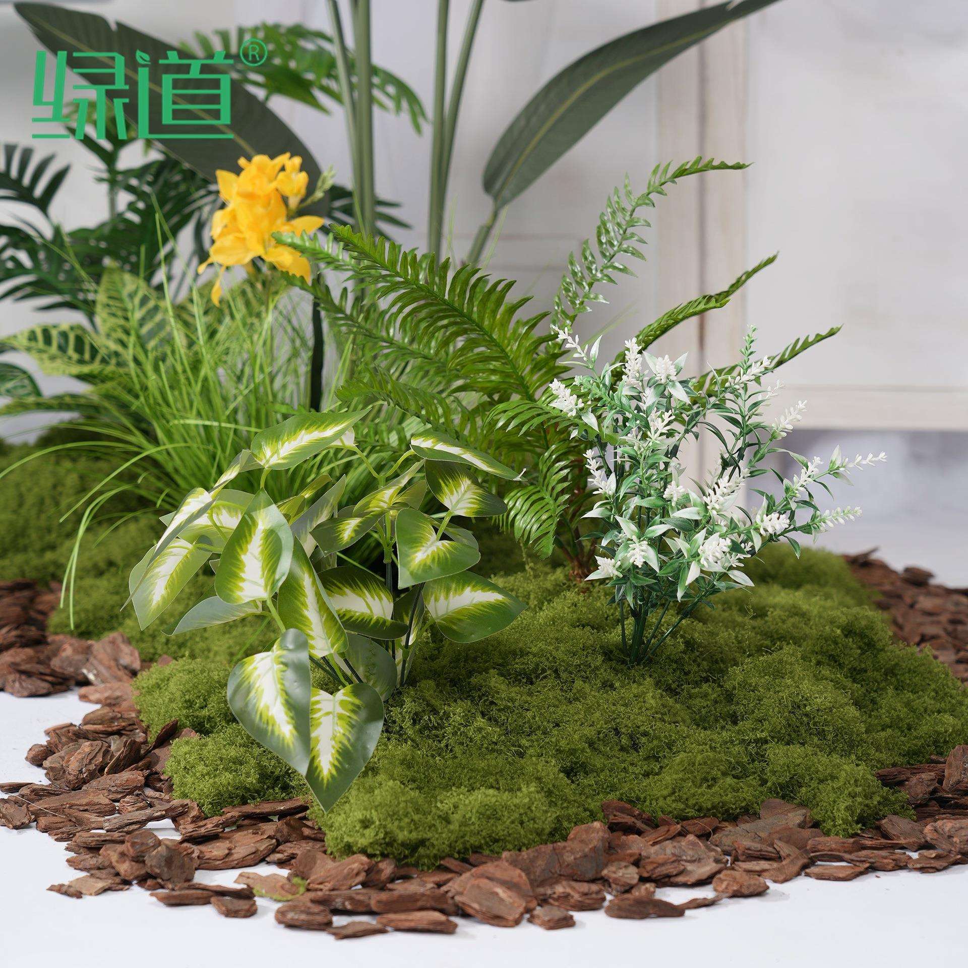 仿真绿植造景组合芭蕉树旅人蕉植物庭院组合氛围感装饰服装店橱窗