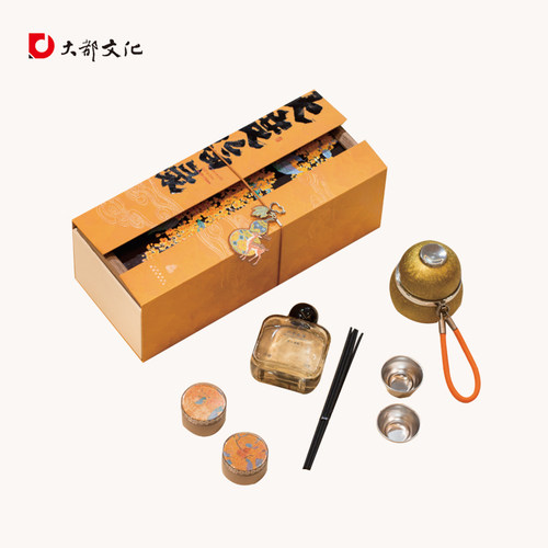 商务礼福禄金葫芦香薰红茶