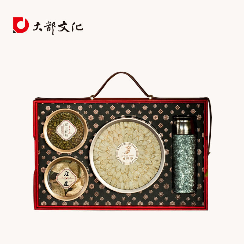 有福气-纯钛杯系列国风创意礼品燕窝滋补品商务送客户长辈礼盒