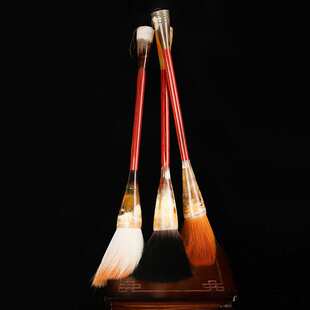 粗大号加长大斗笔狼毫熊毫兼毫羊毫大字创作对联拍照75cm斗笔