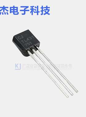 CJ TL431原装长电 线性稳压基准芯片 直插三极管TO-92封装1% 0.5%