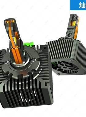 跨境热销四铜管D系列汽车LED大灯55W d1s D3S D2S D4S d5s直插D8S