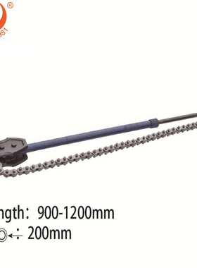 销售伸缩加力链条管子钳水管钳圆管钳TD06BC 8