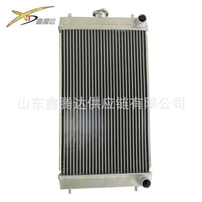 PC20 09-1挖掘机水箱散热器 铝制水箱总成22L-03-21111