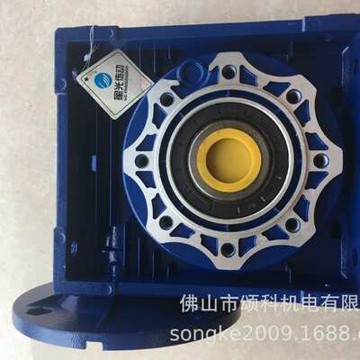 陶瓷机械变速配件 佛山星光NMRV90法兰RV变速箱硬齿面蜗杆减速机