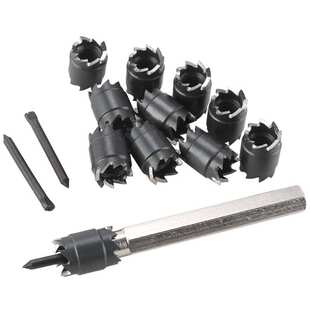 焊点去除钻13件套高速钢点焊钻焊点电动工具套装六角柄修锚点钻头