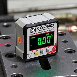 kapro激光倾角仪数显带磁角度规测量工具角度尺开普路水平仪393L