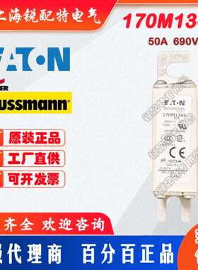 170M1364快速熔断器 690V 50A 巴斯曼BUSSMANN快速熔断器